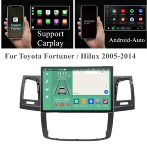13.3'' Android 12 Car Stereo Radio GPS For Toyota Fortuner / Hilux 05-14 Carplay - Picture 1 of 24
