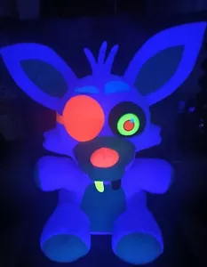 Funko Five Nights At Freddy’s FNAF Púrpura Negro Luz Foxy Peluche Jumbo 24” 2018 - Imagen 1 de 11