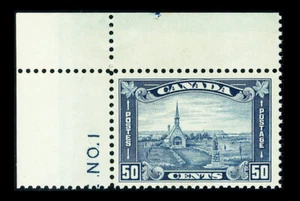 CANADA #176; 50¢ GRAND PRE, VF/XF-OG-NH, PL # and PF GRADED (85), SMQ $425 - Picture 1 of 3