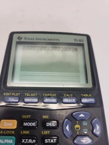 Texas Instruments TI-83 Handheld Graphing Calculator - Picture 1 of 5