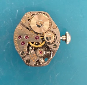 Hamilton 603 17j Ladies Wristwatch Movement - Watchmaker Repair Parts - Picture 1 of 2