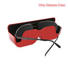 Clip On For Car Flocking Mount Sunglasses Holder Self Storage Box