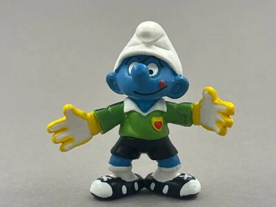 20525 TORWART SCHLUMPF - SCHLEICH / SCHLUMPF / SCHLÜMPFE / SMURF - Bild 1 von 3