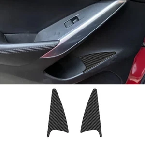 Carbon Fiber Rear Door Storage Panel Cover Trim For Mazda 6 Automatic 2014-2015 - Bild 1 von 17