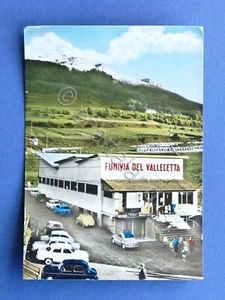 Cartolina Bormio - Albergo e Stazione Funivia - 1962. - Picture 1 of 2