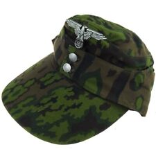 WWII German Elite Army M43 Spring Oakleaf Cotton Cap with Badge Hat Size EU 58
