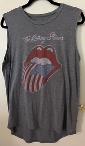 Vintage - The Rolling Stones - ärmelloses Grafik Tank - Größe M - Bild 1 von 3