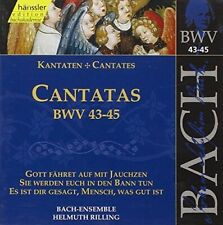 Johann Sebastian Bach Bach: Cantatas, BWV43-45 (CD) Album (UK IMPORT)
