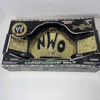 Cinturón Campeón Mundial Peso Pesado WWF NWO *Jakks* Foto 1 de 3
