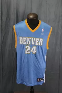 Maglia Denver Nuggets (Retro) - Andre Miller 24 di Reebok - Uomo Medium - Foto 1 di 12