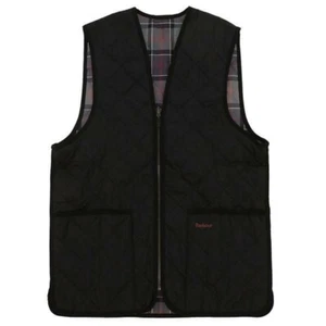 SALE Barbour Vest Black Men's MLI0001 BK91 Nylon 2024 Fall/Winter New Authentic - Picture 1 of 9