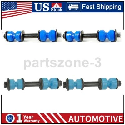 Kit de 4 enlaces de barra estabilizadora delantera trasera para Buick Park Avenue 3,8 L Buick Riviera 3,8 L Foto 1 de 4