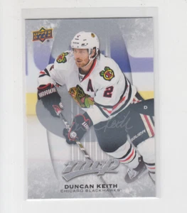 16/17 UD MVP Chicago Blackhawks Duncan Keith Silver Script card #217 - SP - Picture 1 of 2
