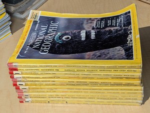 National Geographic Magazines Vintage sets by year