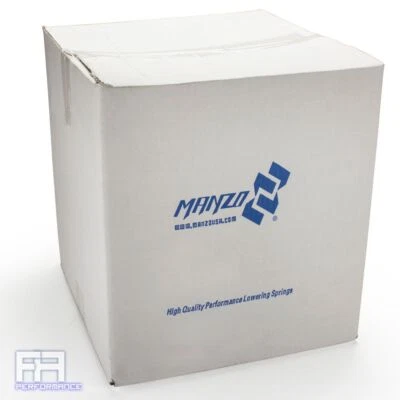 Muelle helicoidal inferior Manzo para 02-06 Toyota Camry 2.4L 2AZ-FE 1.8"F 1.7"R Foto 1 de 2