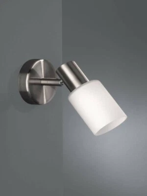 Aplique masivo Philips Pronto 50080/17/10 acero blanco vidrio clase A E14 Foto 1 de 2