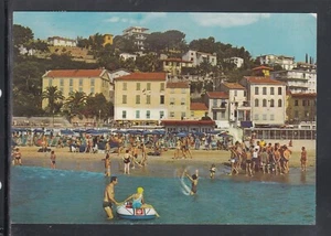 Cartolina Arma di Taggia Particolare con Spiaggia ANIMATA GA1055 - Picture 1 of 1