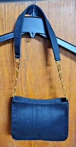 Schultertasche/Geldbörse "Bally Shantung" Seide & Kette. Seltene 80er Jahre? Vintage? - Bild 1 von 16
