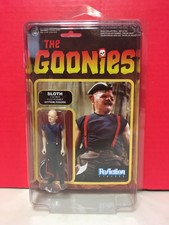 The Goonies Reaction Figure Sloth Funko Super7 Sealed With Case