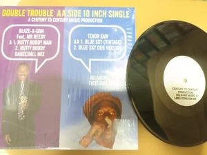 Listen Double Trouble AA Side 10 Inch Single Tenor Saw Blue Sky Blaze A Gon - Picture 1 of 6