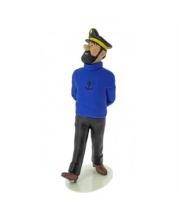 MOULINSART TINTIN RESINA TINTIN- HADDOCK - COL. MUSEO IMAGINARIO - Picture 1 of 2