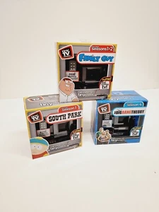 Tiny Tv Classics South Park / The Big Bang Theory / Family Guy Novelty Gift NEW - Picture 1 of 21