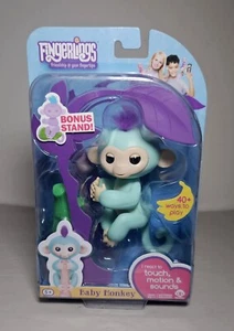 WowWee Fingerlings Baby Monkey Zoe Interactive Fingertips Motion Toys Pets Play - Picture 1 of 2