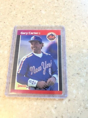 1989 Donruss - *Denotes  Next to PERFORMANCE #53 Gary Carter - Image 1 of 4