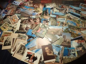 Huge Lot Of 485 Mixed Vintage Postcards United States Europe Airlines - Picture 1 of 21