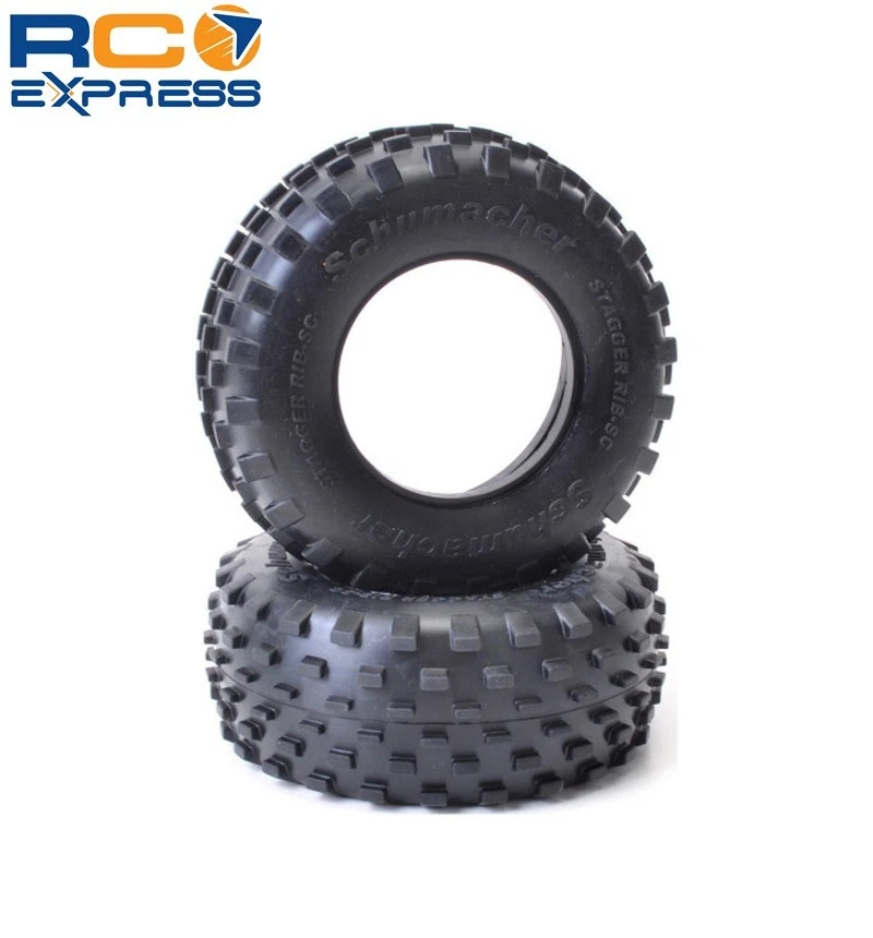 Costilla escalonadora de campo corto Schumacher Racing - plateada SCHU6783 Foto 1 de 1