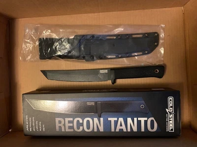 Faca de lâmina fixa Cold Steel 7" Recon Tanto SK-5 lâmina com bainha 49LRT NOVA - Imagem 1 de 4