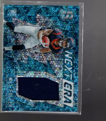 B4257- 2016 Panini Spectra Next Era Jerseys Neon Blue #6 Will Fuller Jersey/99 - Image 1 of 2
