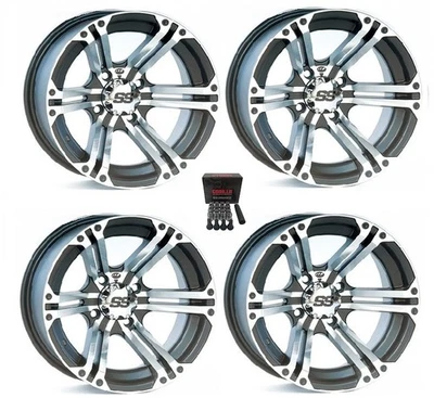 ITP SS212 ATV Wheels/Rims Machined 14" Polaris Sportsman / RZR / Ranger - Image 1 of 3
