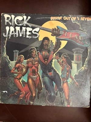 Rick James bustin' out of L seven lp '79 Gordy G7984r1 soul synth funk original Foto 1 de 4