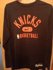 Nike Authentics NEW YORK KNICKS Langarmshirt Größe L - Bild 1 von 5