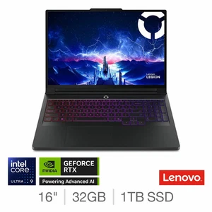 Portátil para juegos Lenovo Legion Pro 7, Ultra 9, 32 GB RAM, SSD 1 TB, RTX5080 OLED NUEVO - Imagen 1 de 9