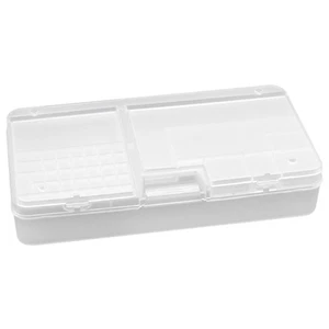Transparent Box Screw Organizer Transparent Rectangular Strong PP Lock Desig Set - Picture 1 of 20
