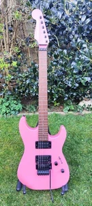 Squier Showmaster PINK Floyd Rose HH Electric Guitar 20th Anniversary - Picture 1 of 23