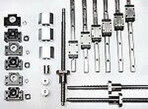 2' x 2' Feet CNC Router Kit 16mm Rail Guideway System and Ball Screws XYZ Travel - Picture 1 of 1