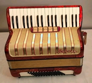 HOHNER Akkordeon Concerto III 72 Bässe 3 chörig reparaturbedürftig !!! - Bild 1 von 10