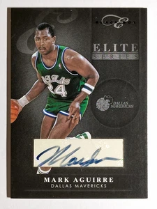 Elite Black Box Elite Series Signatures #4 Mark Aguirre/10 2010-11 - Imagen 1 de 2