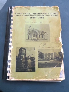 FAITH UNITED METHODIST CHURCH FAVORITE RECIPES COOKBOOK 1981 WAYNESBORO PA - Imagen 1 de 4