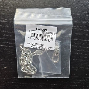 Pandora ME Small-Link Chain Bracelet Sterling Silver New Sealed No Box 7.9 In - Picture 1 of 4