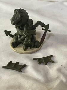 Dark Ages Miniatures Draggles Green Original Sculpt 2001 Dragon Hugging Knight - Bild 1 von 7