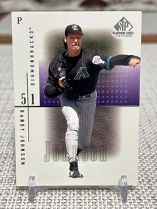 2001 Upper Deck #40 Randy Johnson (SP Game Used Edition) HOF Arizona Diamondback - Picture 1 of 2