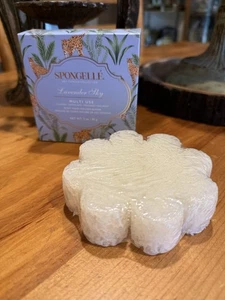 Spongellé Lavender Sky Body Wash Infused Buffer Exfoliator Moisturizer - Picture 1 of 5