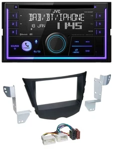 JVC MP3 USB 2DIN DAB Bluetooth CD Autoradio für Hyundai Veloster FS ab 2011 - Bild 1 von 7