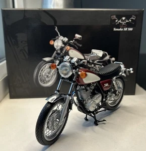1:12 Minichamps 1998 Yamaha SR 500 Motorcycle Red Boxed - Picture 1 of 24