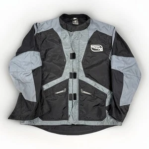 MSR Trans Jak Motorcycle Jacket Mens XL Black/grey - Picture 1 of 9