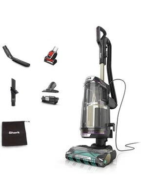 Shark PowerDetect Corded Upright Vacuum Cleaner, DuoClean Detect AZ3900UKTBK - Image 1 of 4